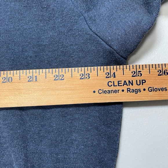 Aviator Nation Hoodie XS Relaxed Pullover Spellout Charcoal Gray Coastal - Picture 3 of 7